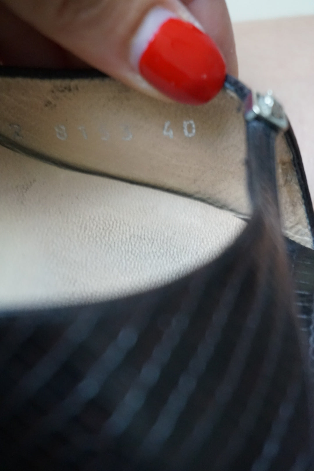 "Versace" Vintage Reptile Brown Open Toe Kitten Heels - Size 40