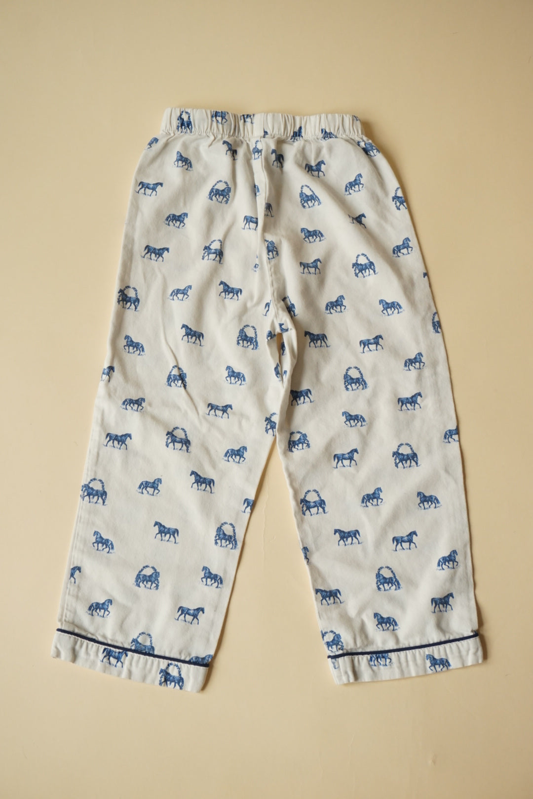 Petite Plum Horse Print Pants - Size 5