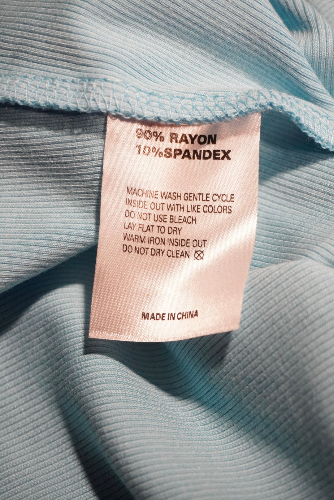 Boston Proper Sky Blue Ribbed Knit Sleeveless Tank - Size Small