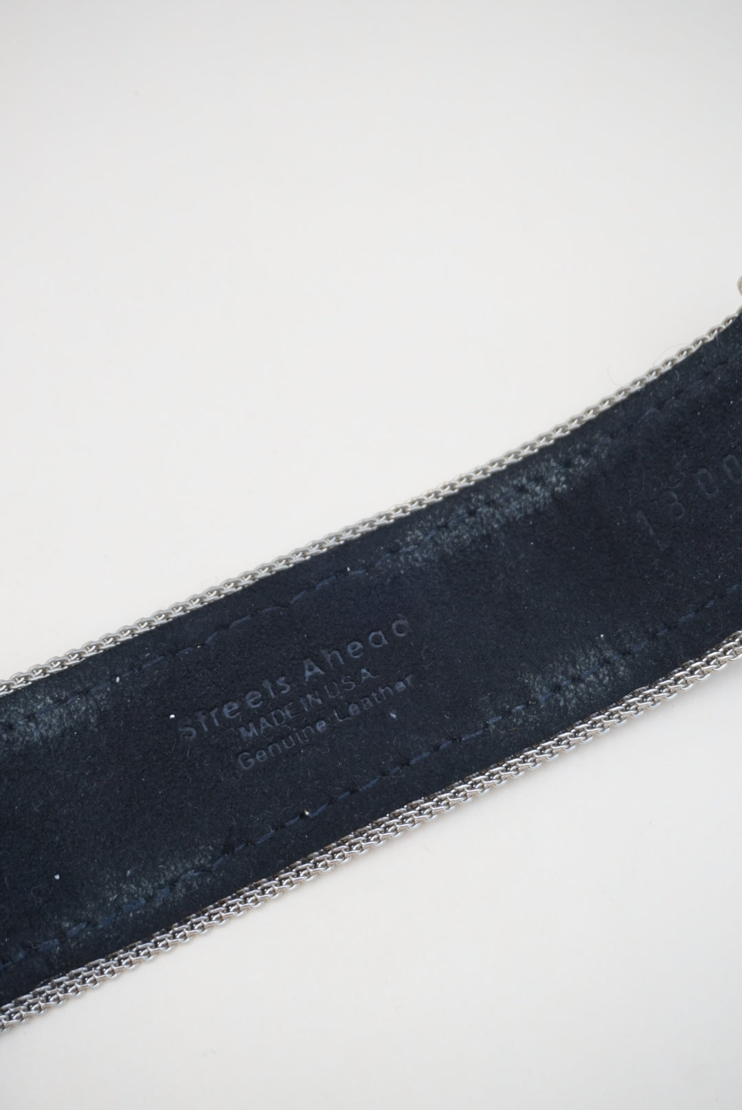 "Streets Ahead" Bracelet Leather Embossed
