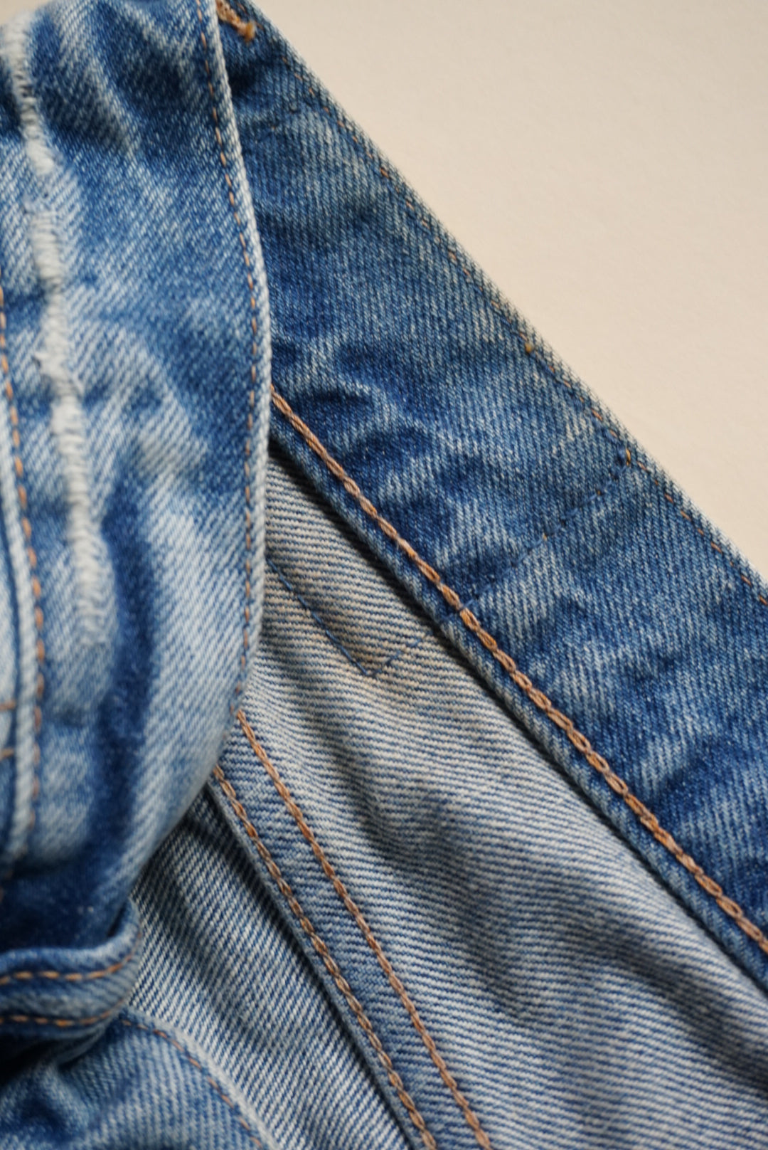 “Moussy Vintage” Frayed Hem Distressed Button Fly Jeans - Size 29