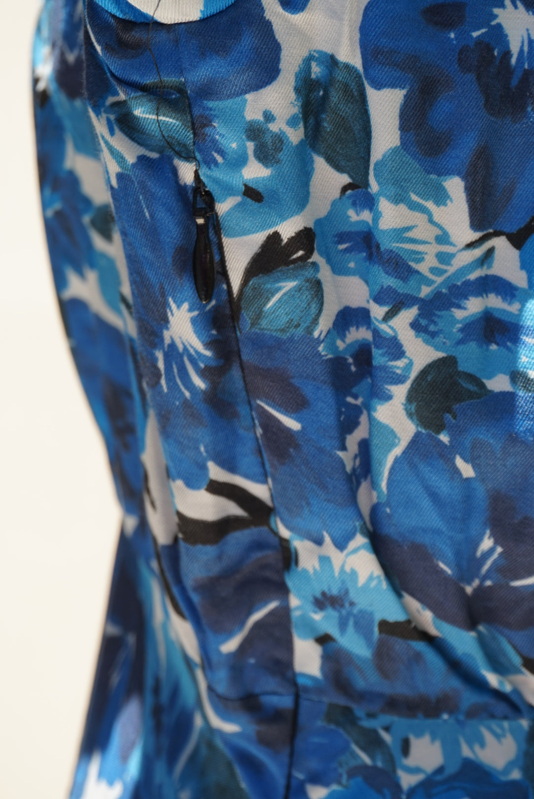 "The Kooples" Floral Short Sleeve Midi Button Down Dress - Size