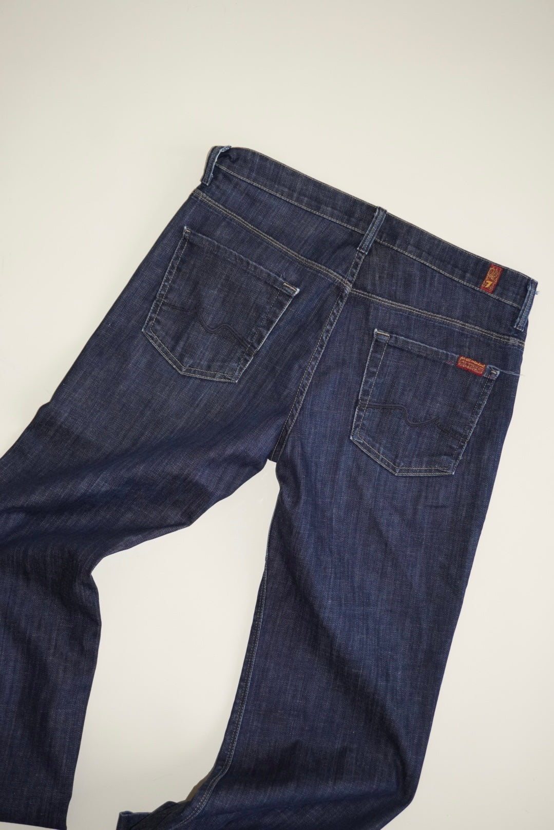7 For All Mankind Ginger Bootcut Dark Denim Jeans - Size 30