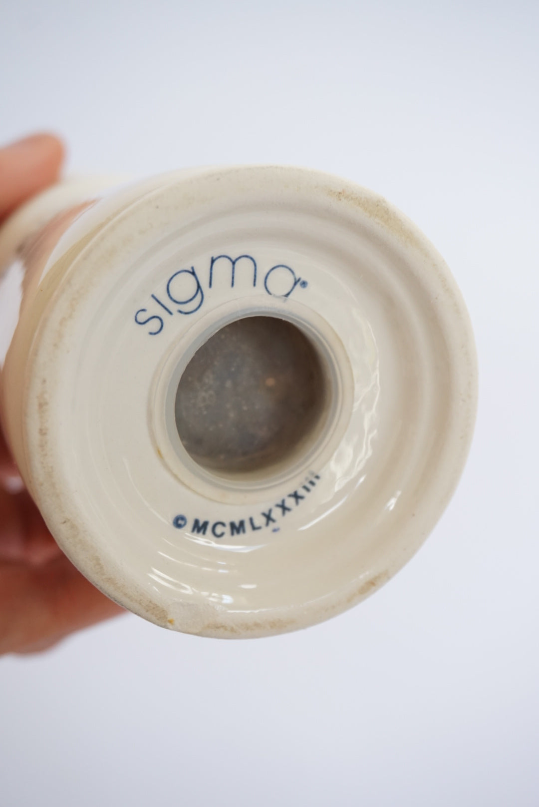 Vtg Howard Kaplan Sigma French Country Store Formage Ceramic Shaker