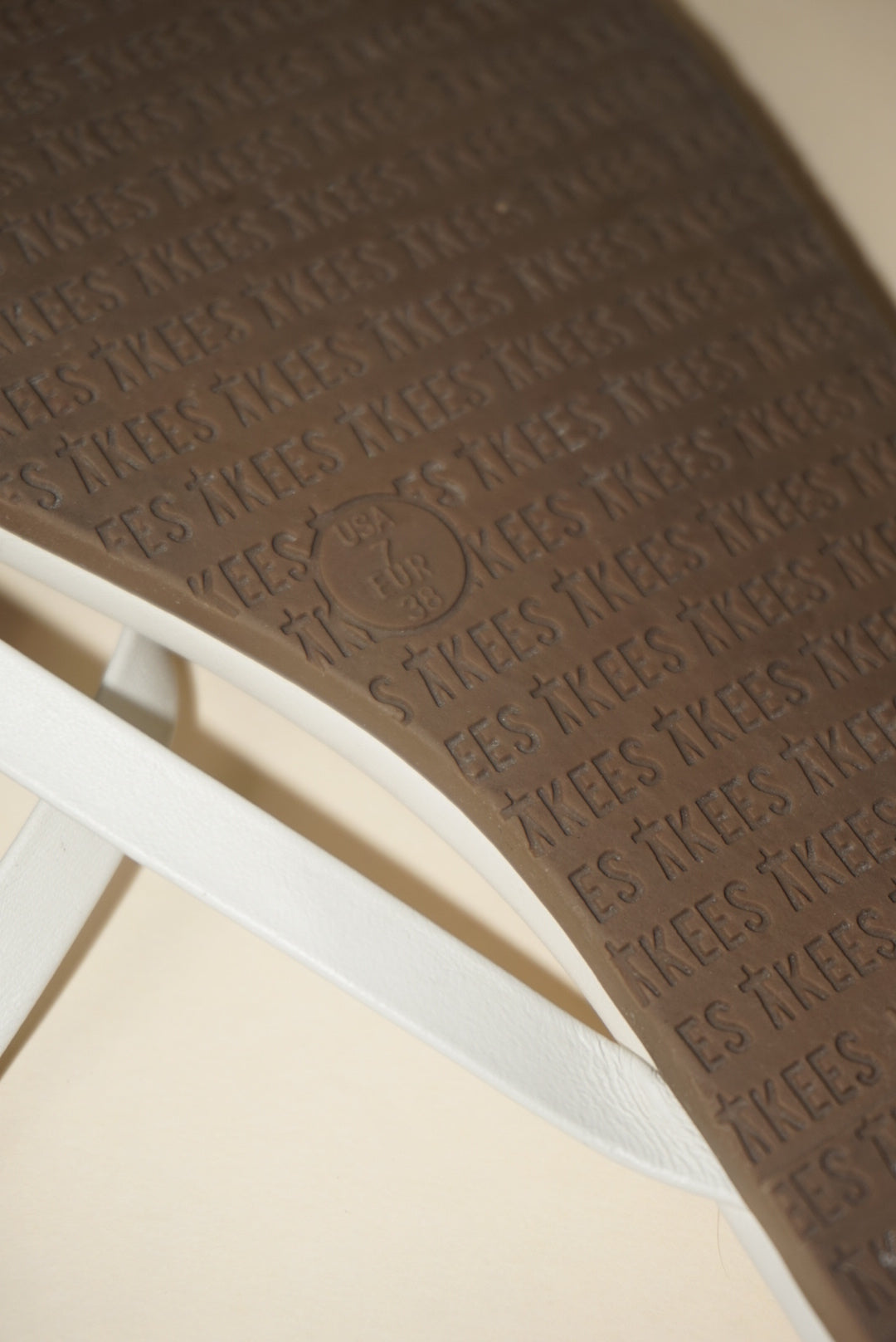 Tkees Sqaure Toe Lily Liners Flip Flop Sandals - Size 7