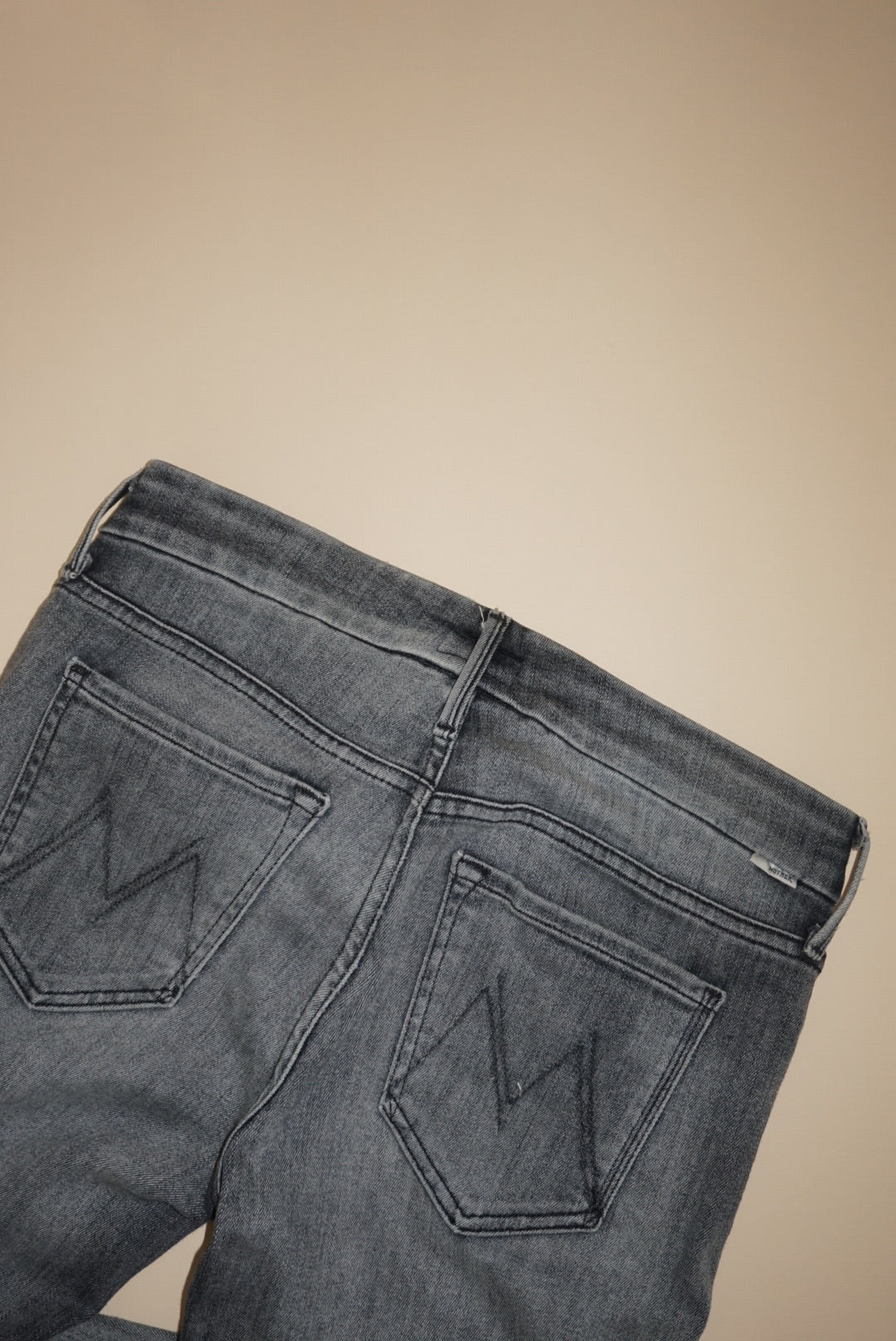 Mother Grey Jeans "The Looker" - Size 28