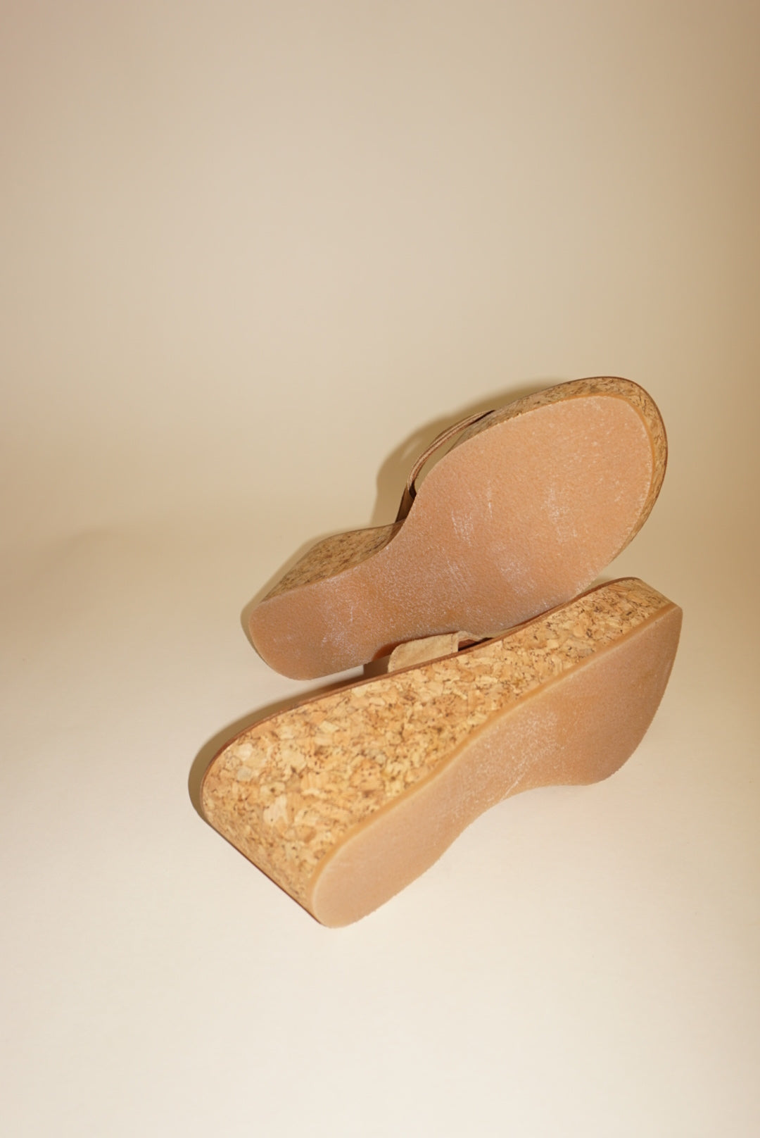 “K. Jacques” Cork Platform “Diorite” Sandals - Size 40