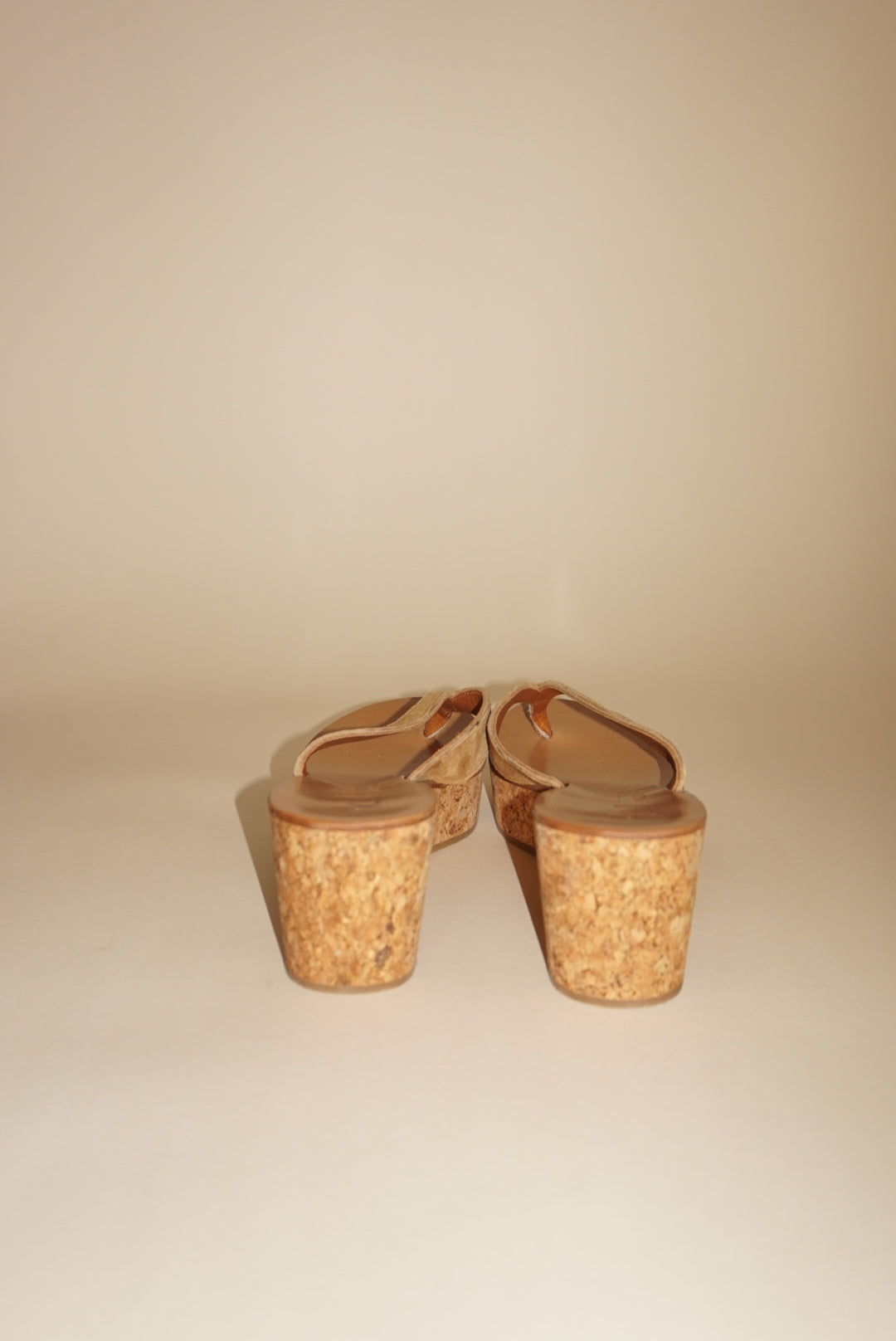 “K. Jacques” Cork Platform “Diorite” Sandals - Size 40