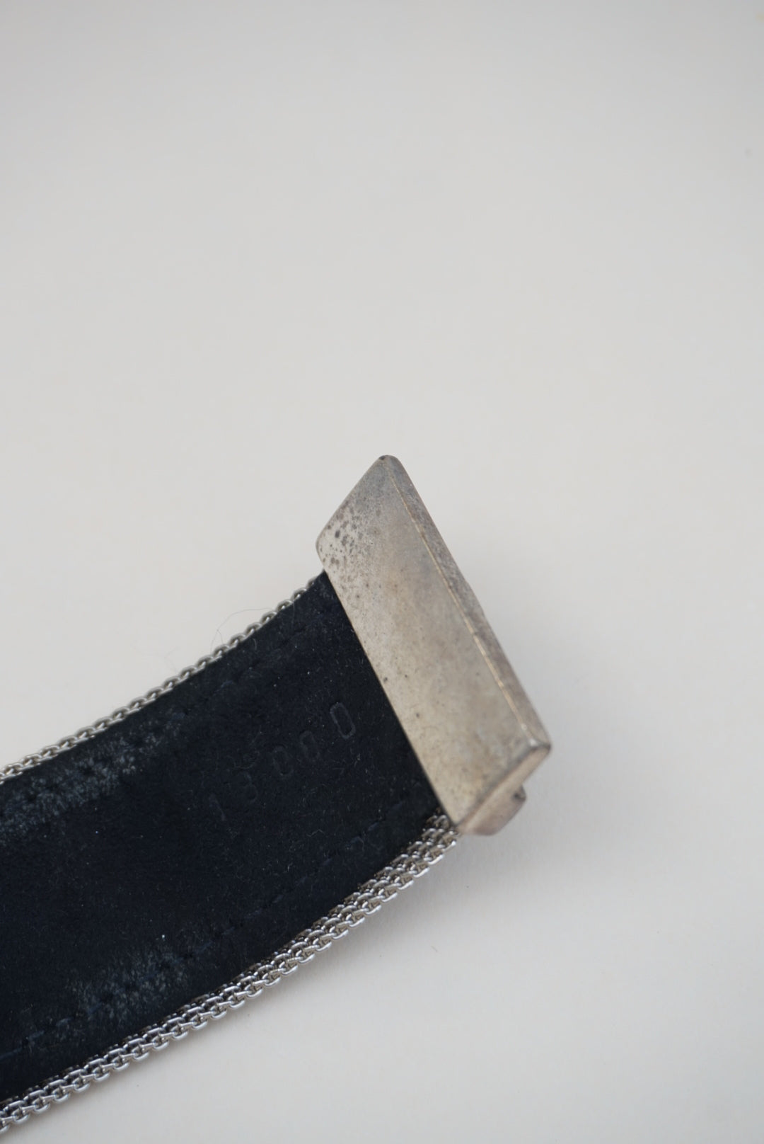 Bracelet leather embossed