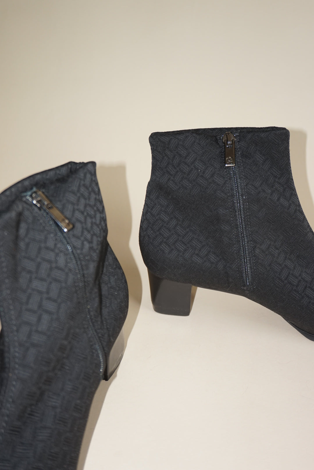 Peter Kaiser Black Osara Booties - Size 5.5