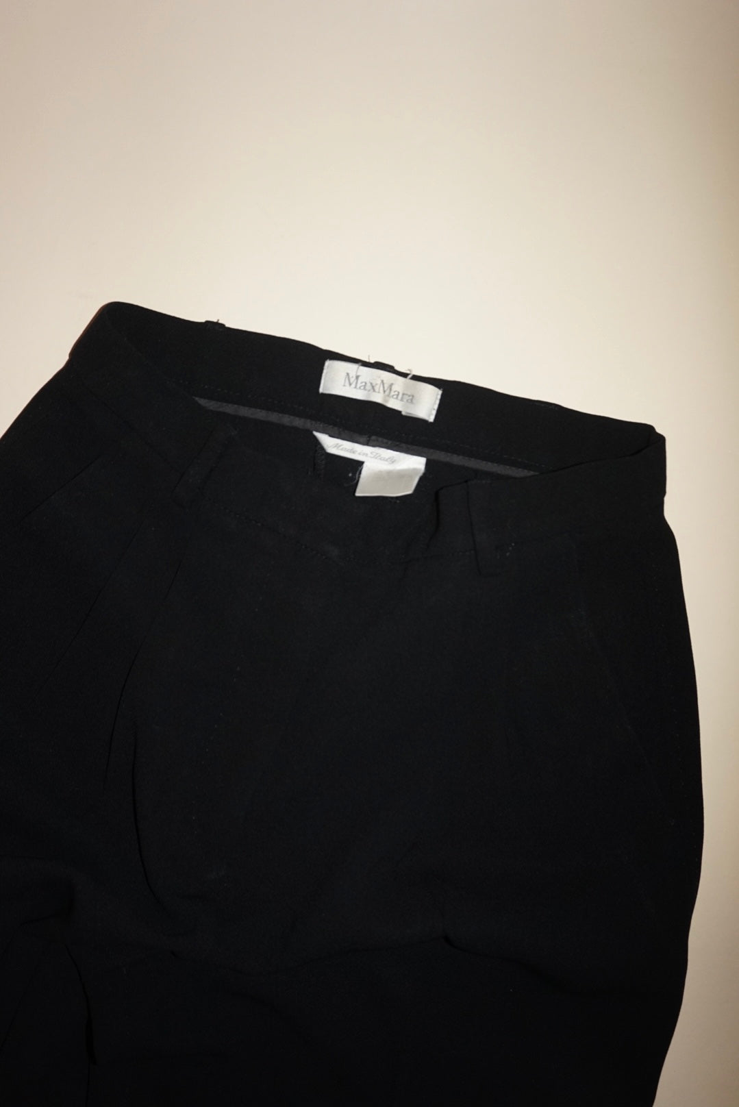 Max Mara Black Trousers - Size XS