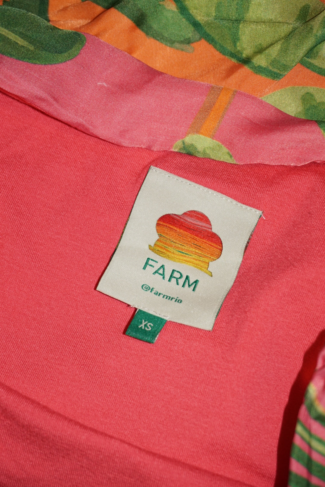 "Farm Rio" Mini Sunrise Scenario Skirt - Size XS