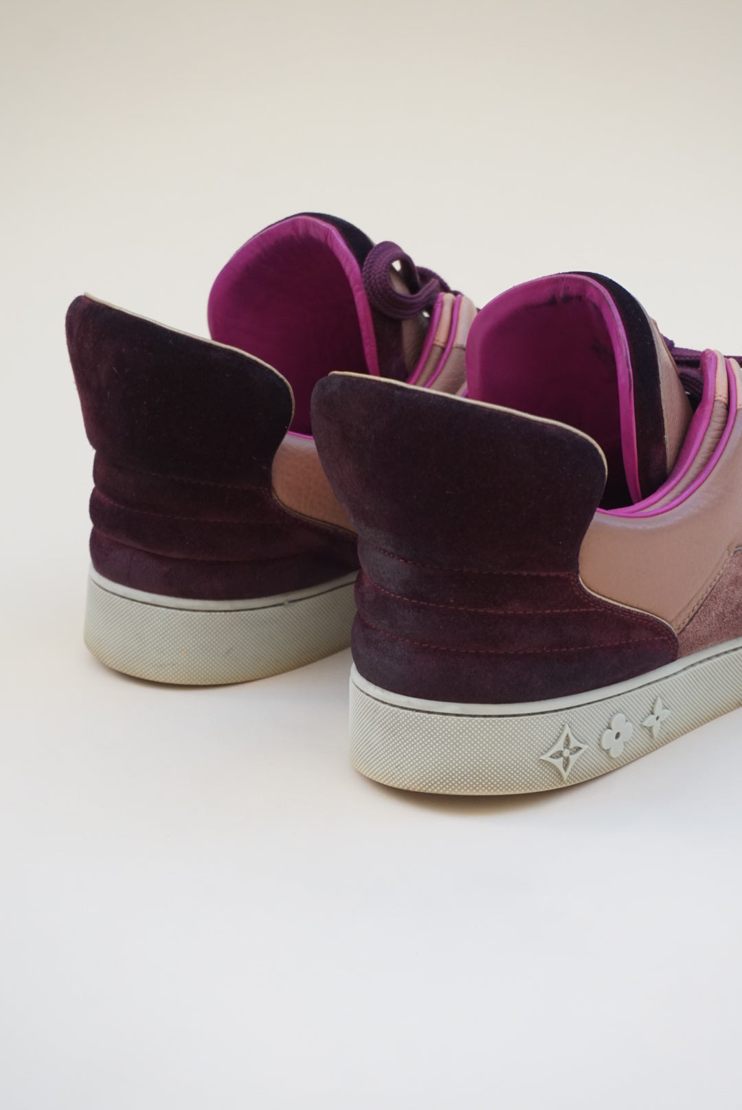 Kanye West × “Louis Vuitton” 2009 “Don Kanye” Patchwork Sneakers W/ Box - Size 11