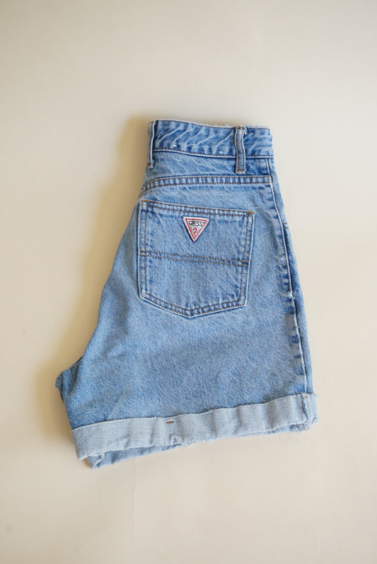Guess Vintage Shorts Butterfly Closure Made in USA - Size 29