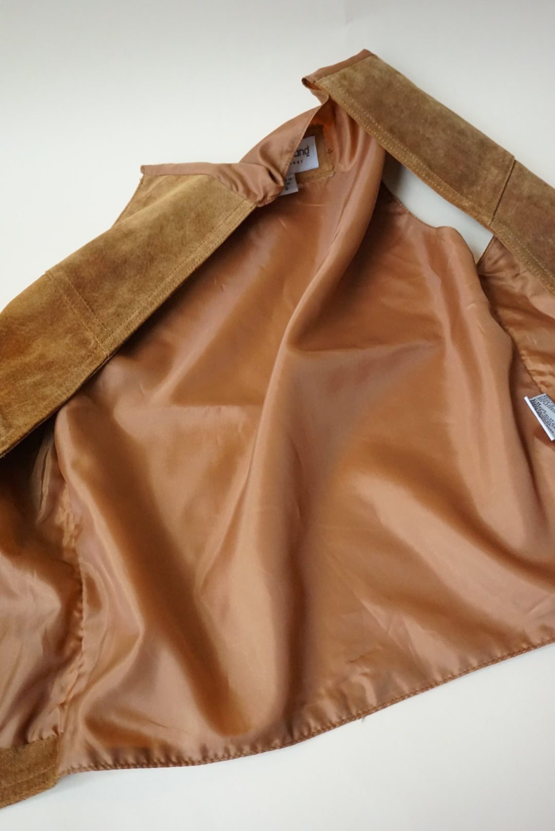 Kathy Ireland Suede Leather Western Vest - Size Small