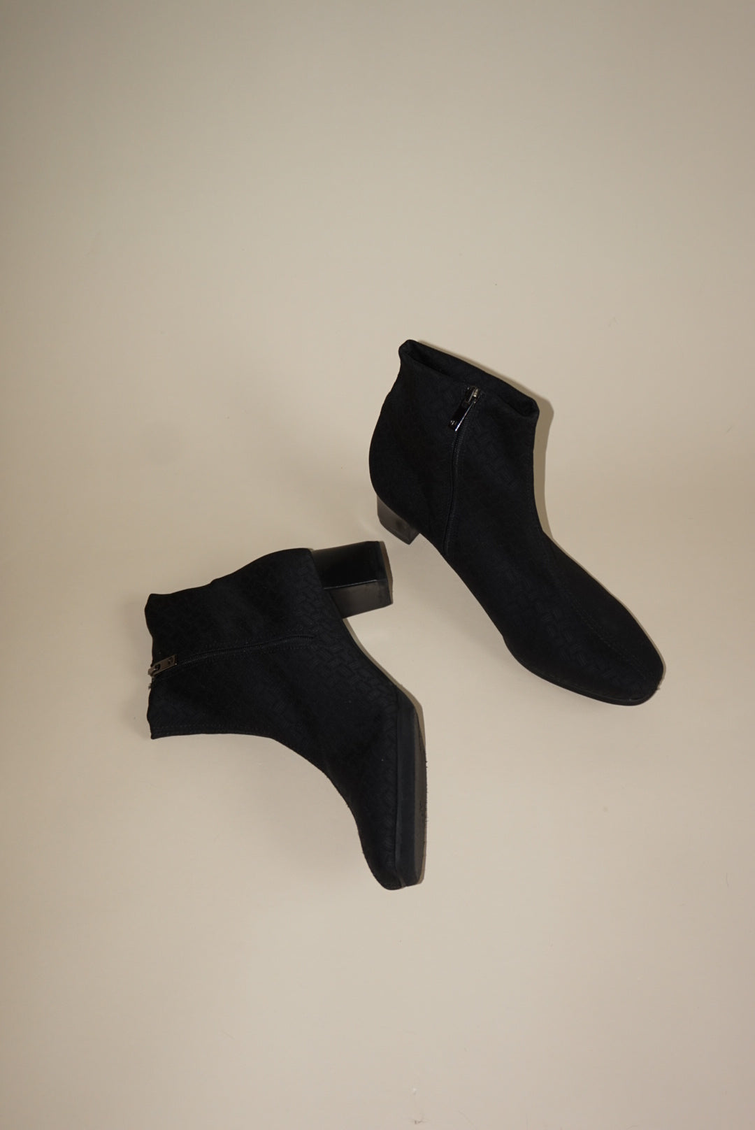 Peter Kaiser Black Osara Booties - Size 5.5
