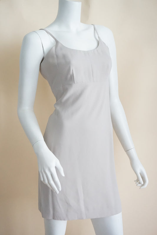 I.N.C Vintage Stone Grey CBK Style Tank Tailored Mini Dress - Size 6