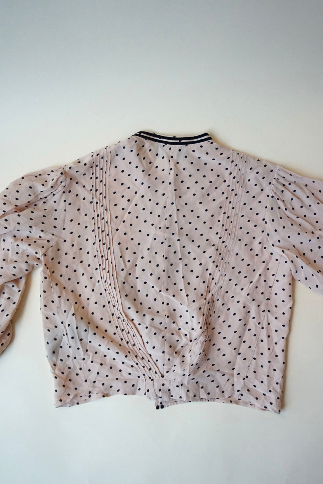 The Kooples Silk Polka Dot Velvet Blouse - Size 1 / XS
