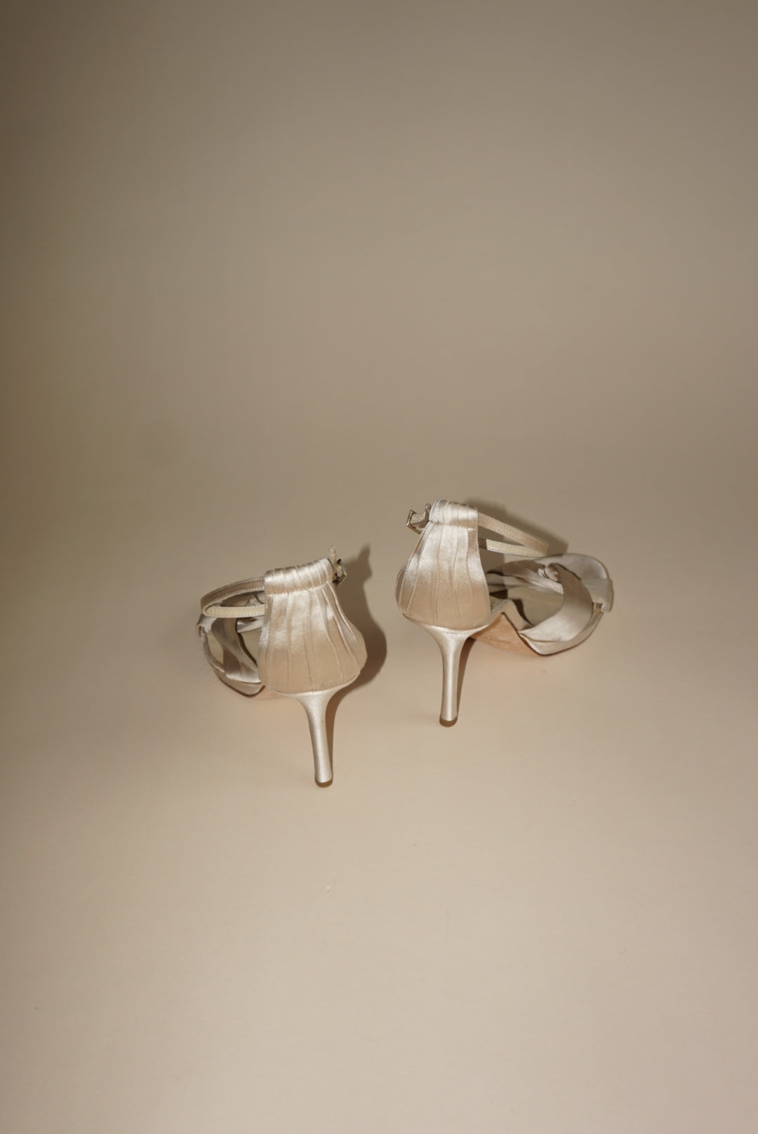 Jimmy Choo Satin Heels - Size 38