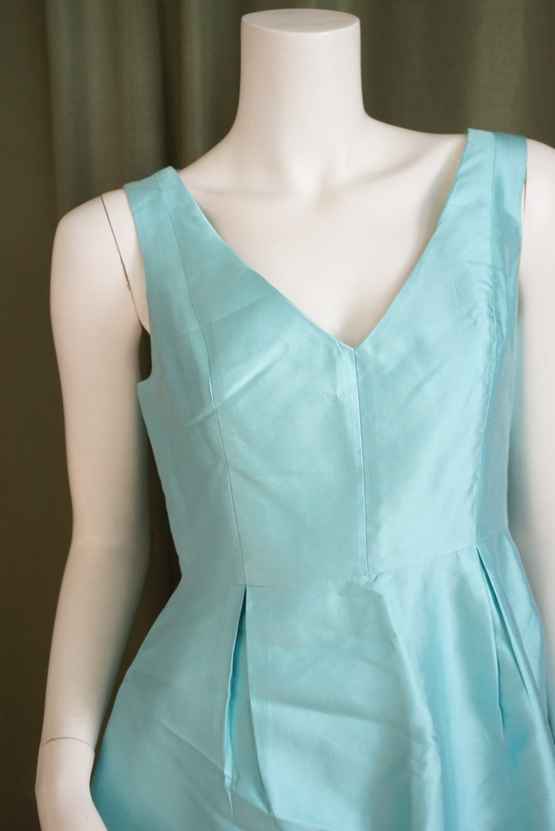 Kate Spade Sky Blue Sleeveless Silk Cocktail Dress - Size 6