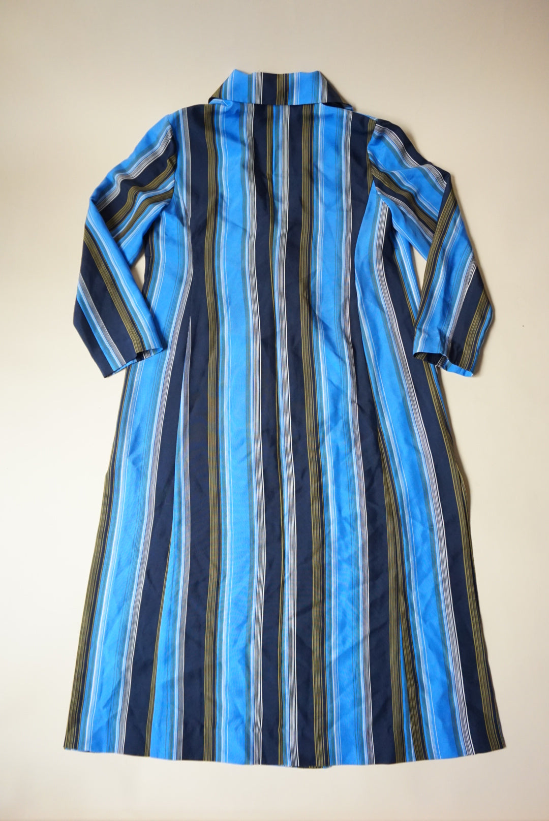 Diane Von Furstenberg Belted Silk Long Line Trench - Size Medium