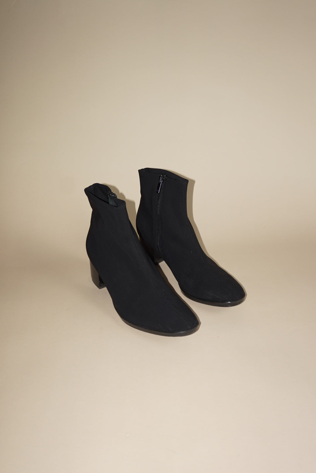 Peter Kaiser Neoprene Black Ankle Booties - Size 5.5