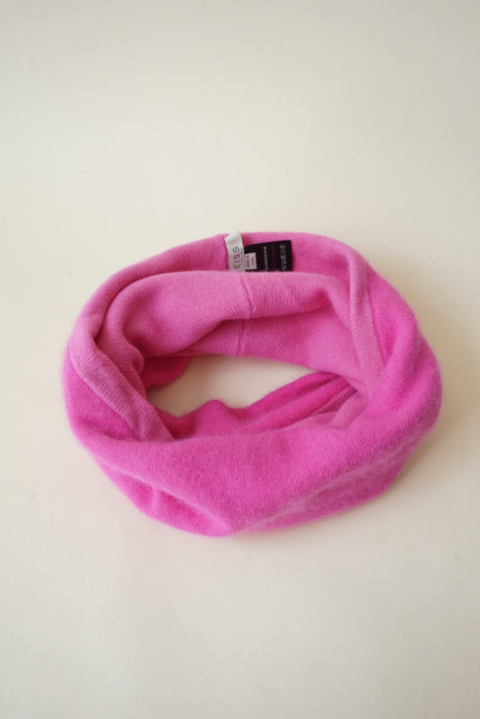 Reiss Angora Pink Infinity Scarf