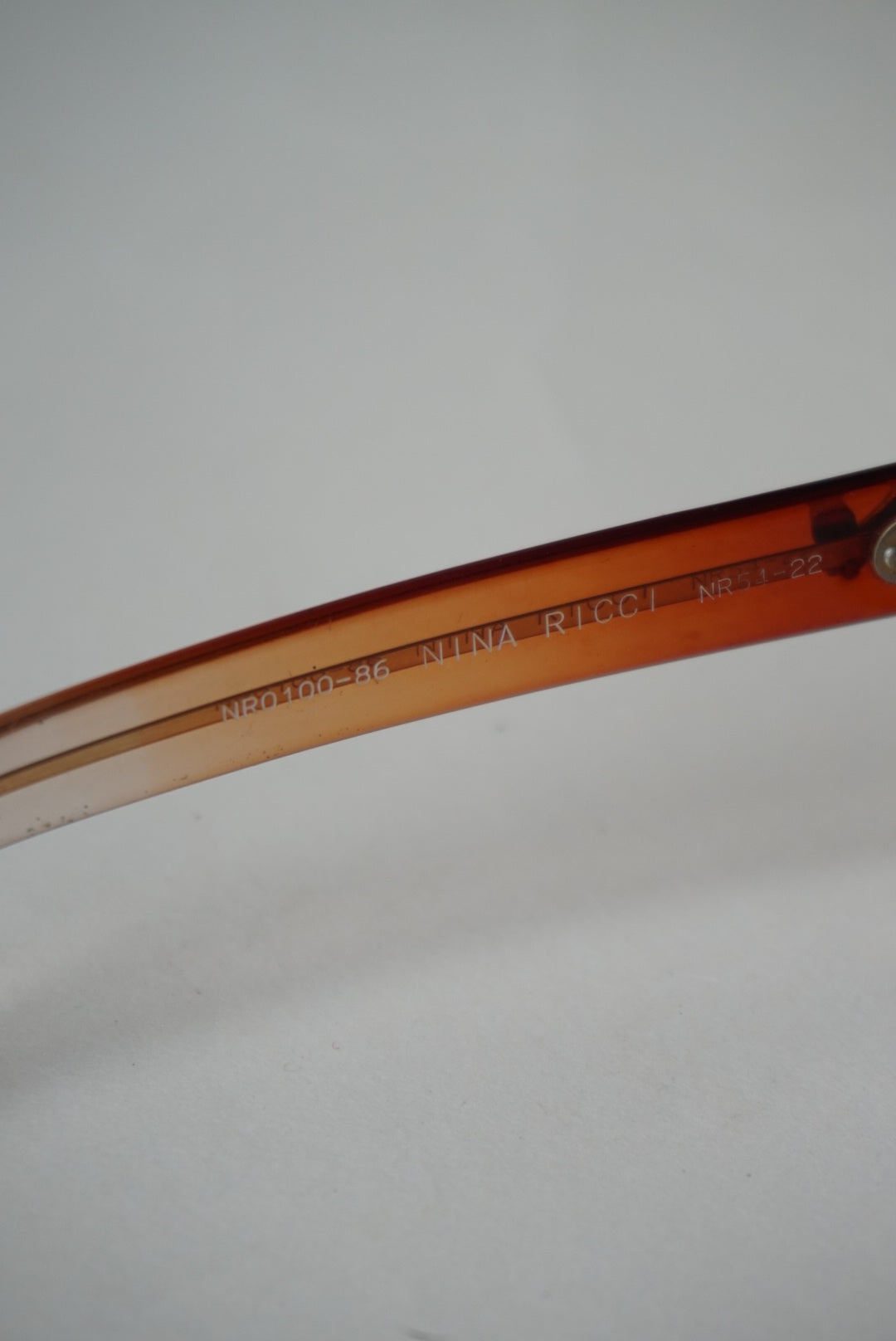 "Nina Ricci" Vintage Ombre Large Sunglasses