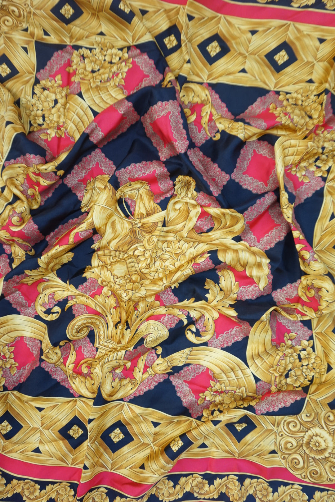 “Classique” Vintage Silk Scarf