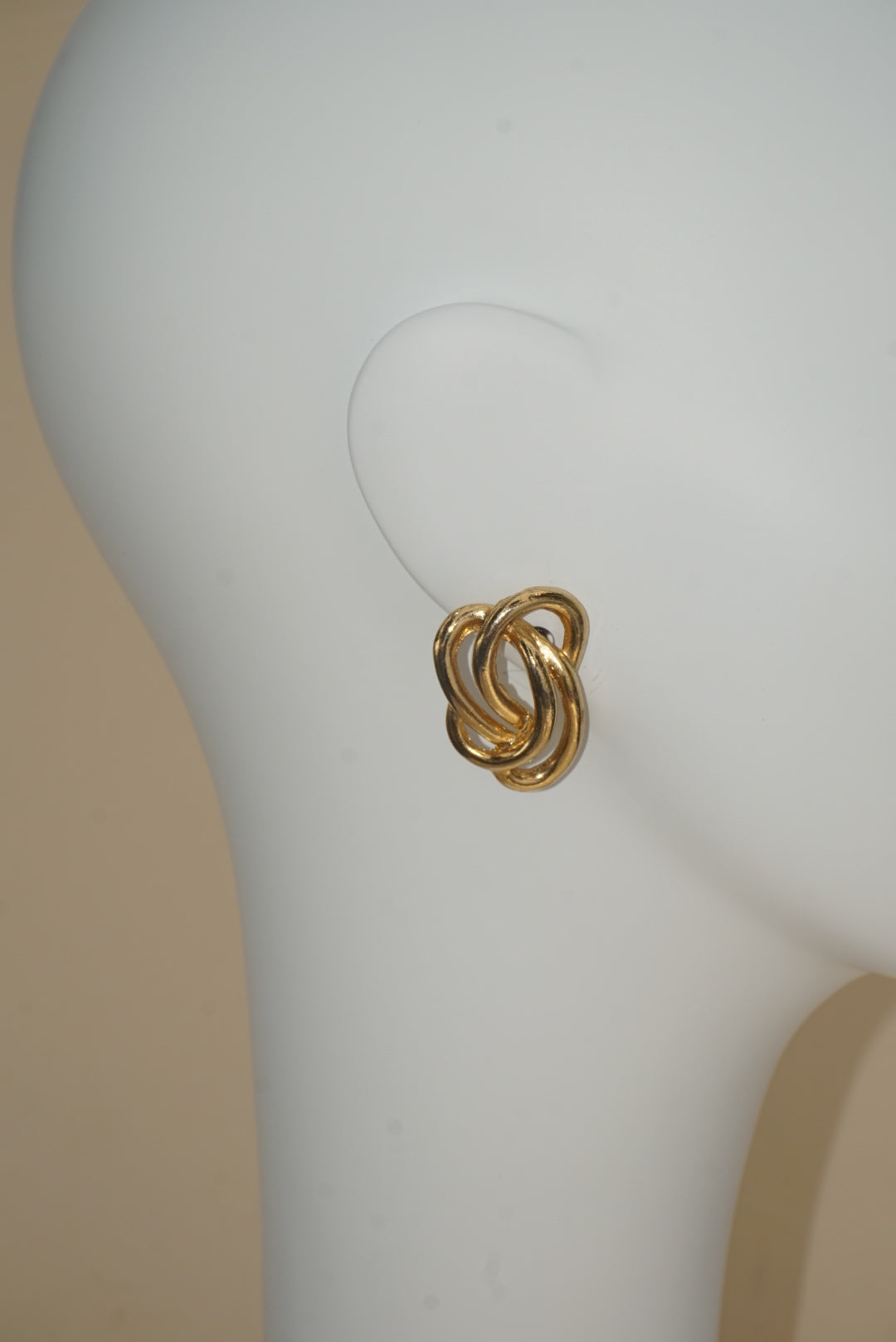 Twisted Knot Costume Earrings