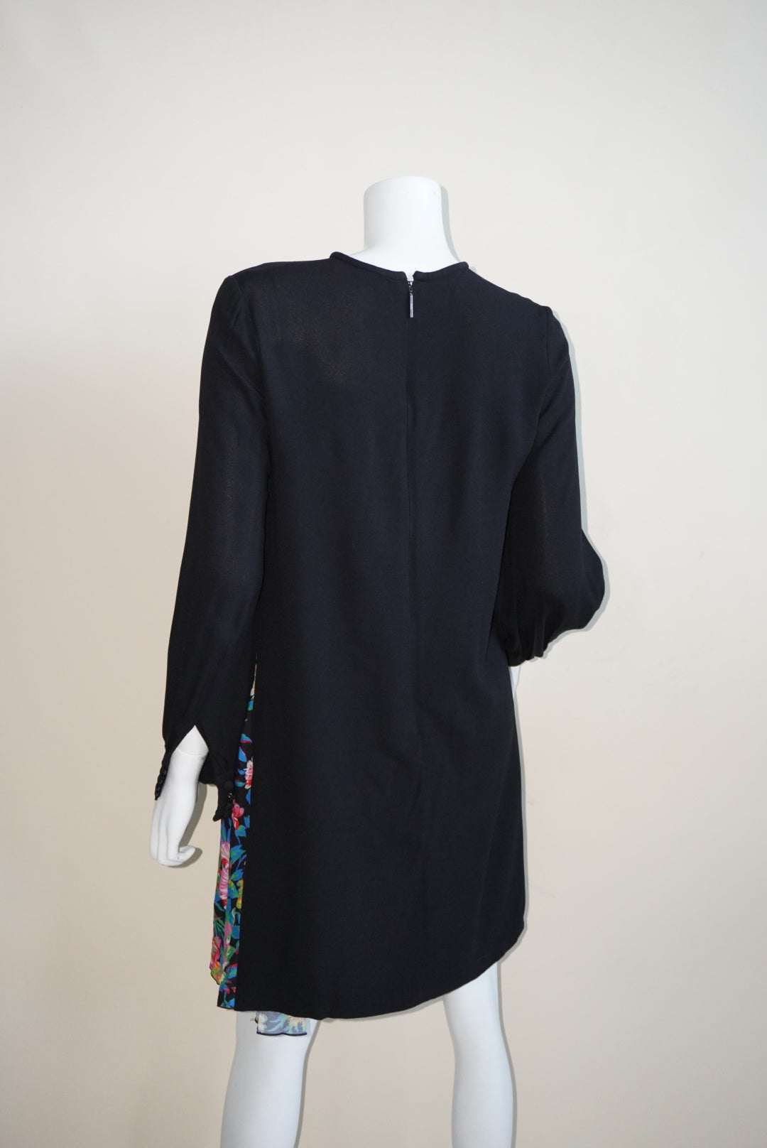 MSGM Floral Shift Mini Accent Mini Dress - Size 38