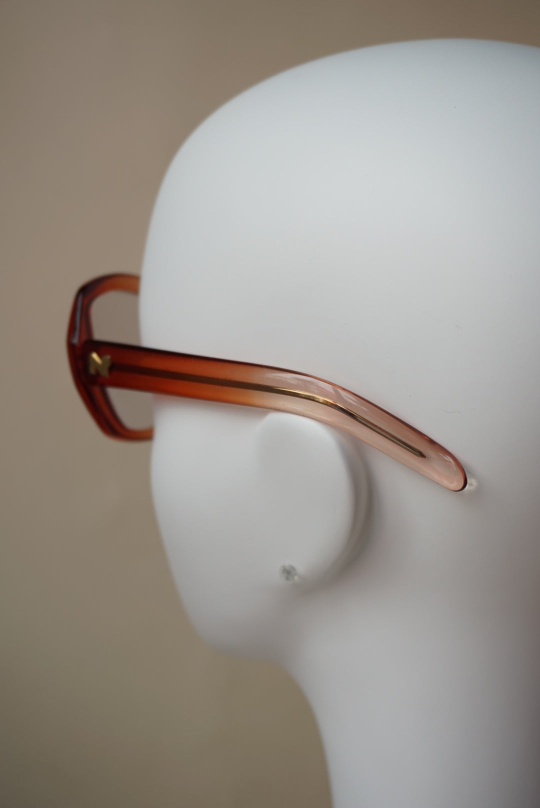 "Nina Ricci" Vintage Ombre Large Sunglasses