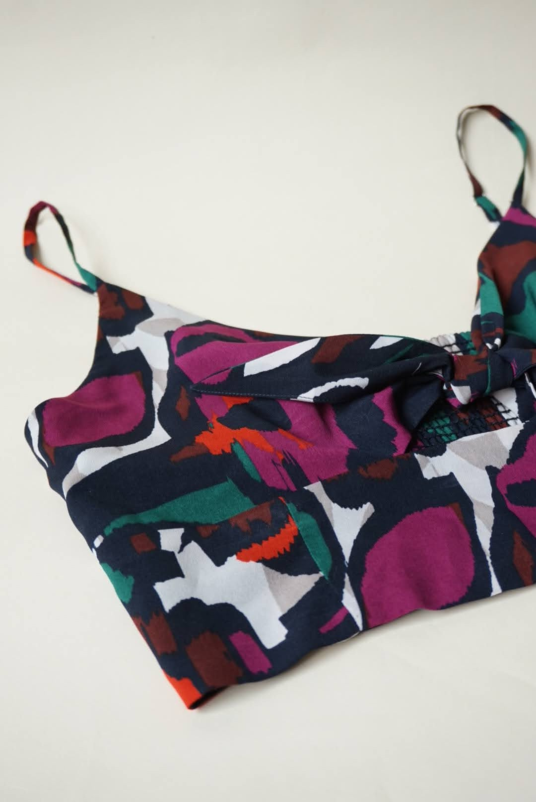 Ba&sh floral cropped “pila” top NWT - Size Small