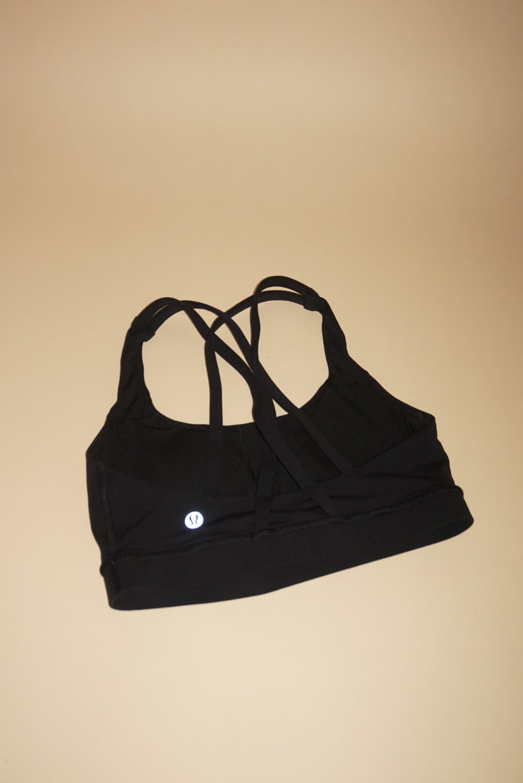 Lululemon Stash To Dash Black Sports Bra