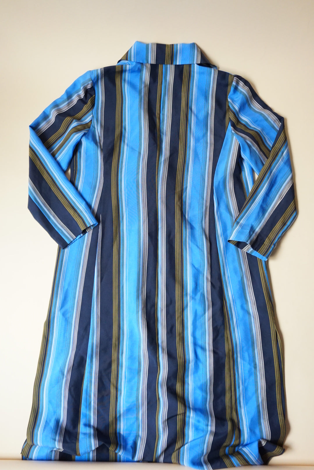 Diane Von Furstenberg Belted Silk Long Line Trench - Size Medium