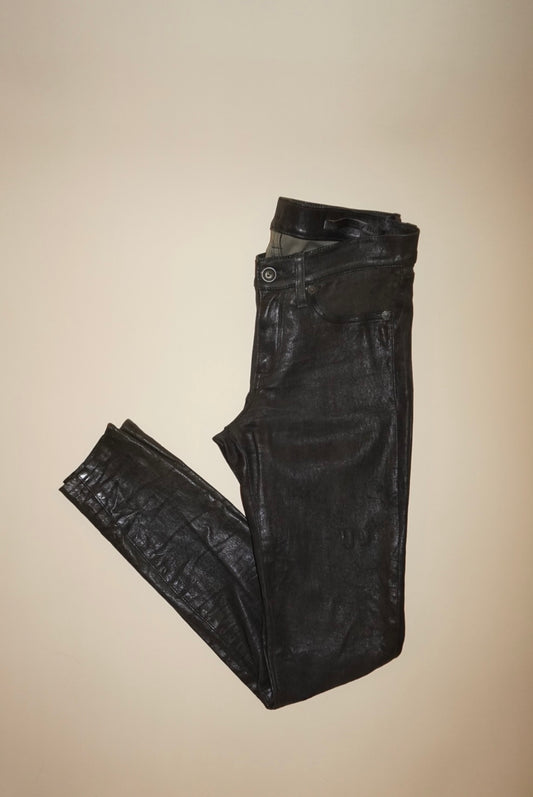 “Rag & Bone” Lambskin Leather Pants - Size 26