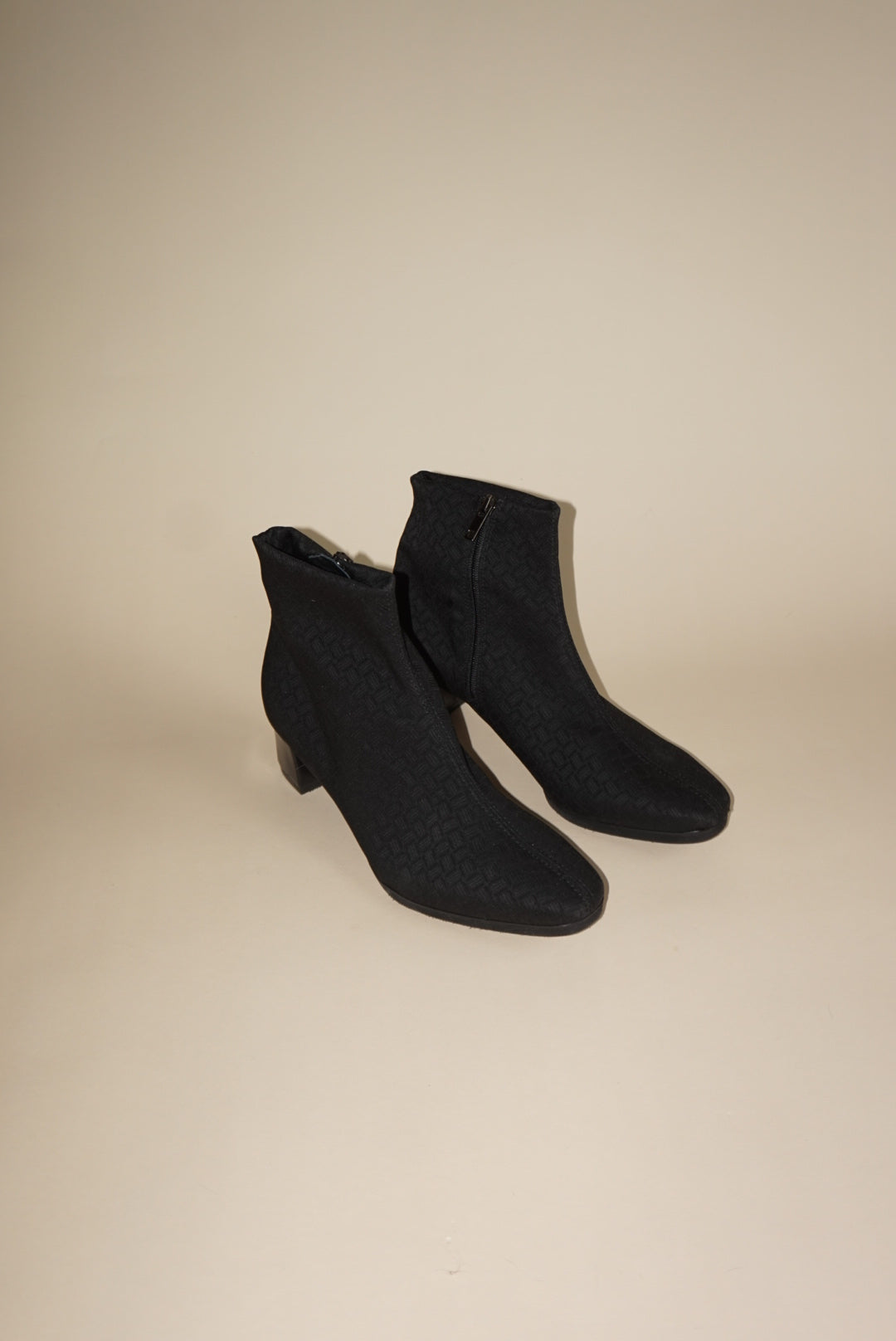 Peter Kaiser Black Osara Booties - Size 5.5