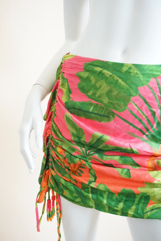 Farm Rio Mini Sunrise Scenario Skirt - Size XS