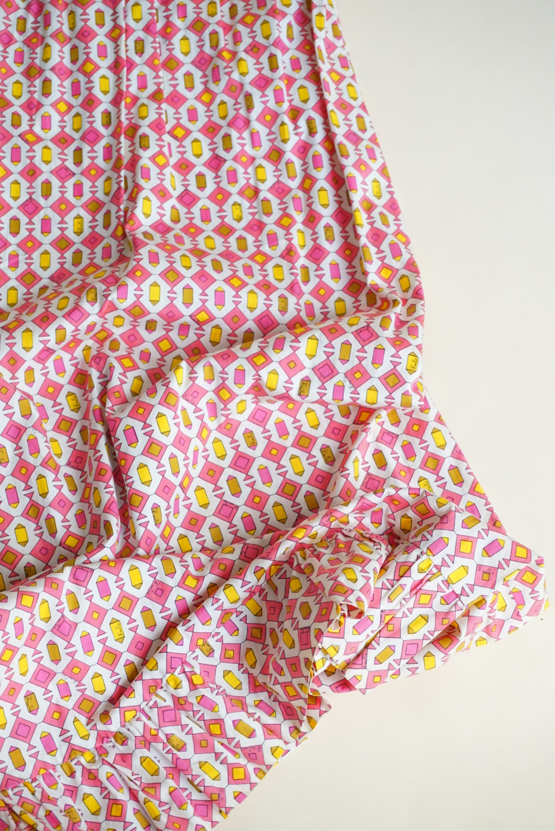 Emilio Pucci Vintage 1960’s Geometric Mod Sleeveless Tie Back Cotton Maxi - Size 8