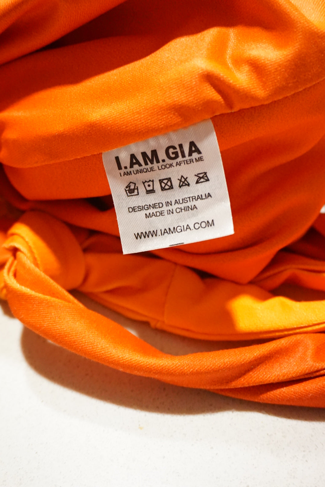 I.AM.GIA Orange Sunset Ombre "Cosma" Dress - Size XXS