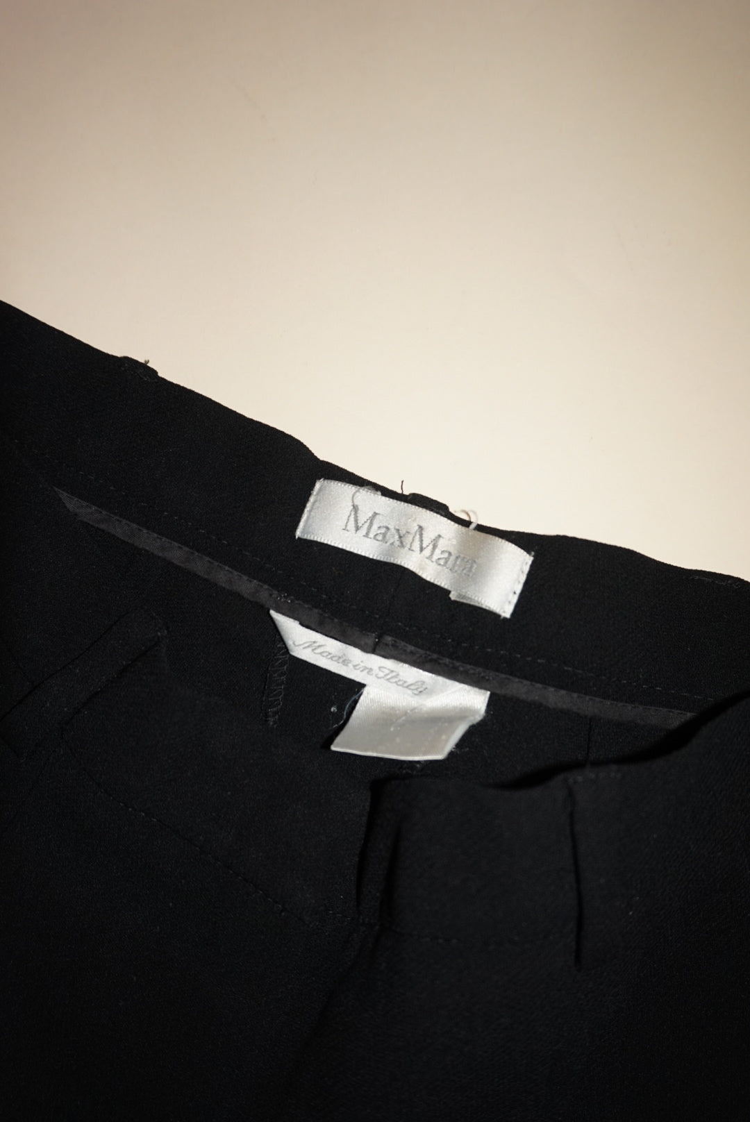 Max Mara Black Trousers - Size XS