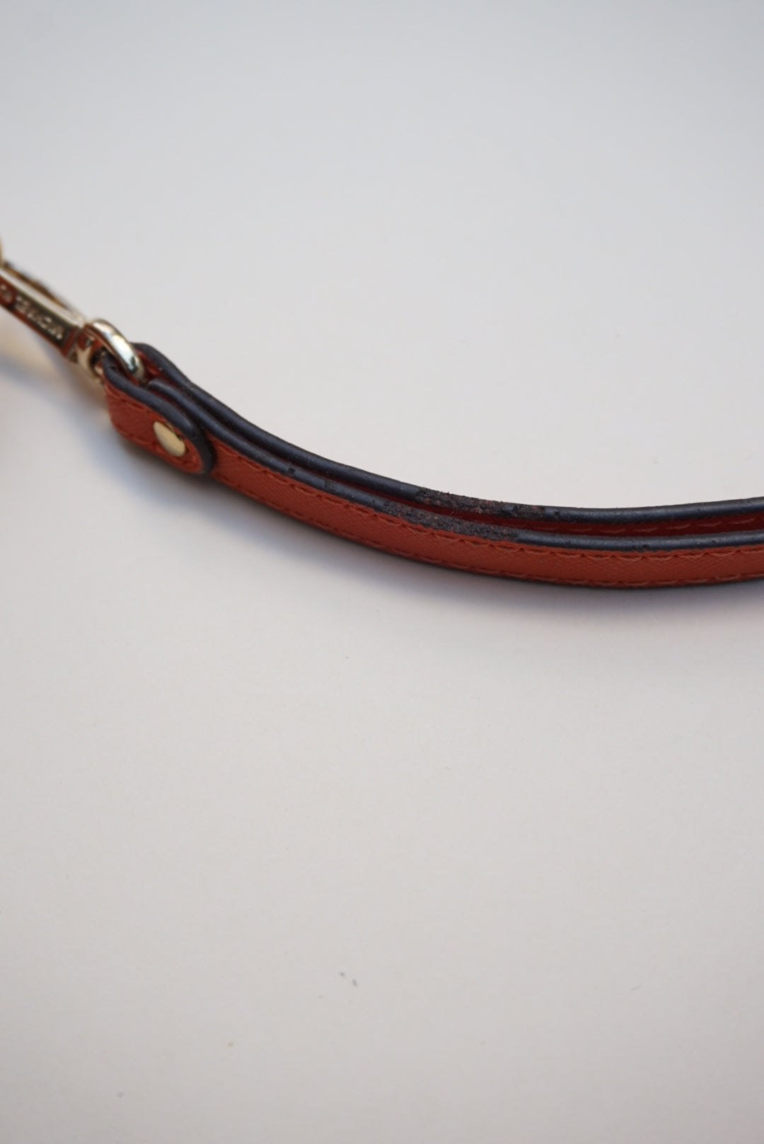 Michael Kors Orange Zip Wristlet Saffiano Leather Wallet
