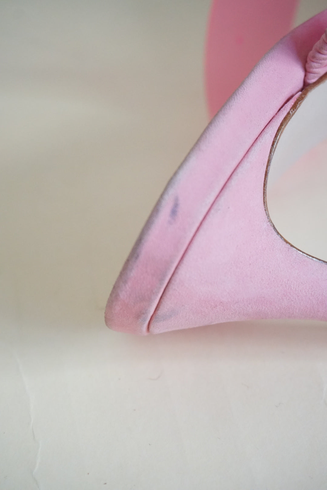 Schutz Pink PVC Ariella Stiletto Sandal Heel - Size 6.5