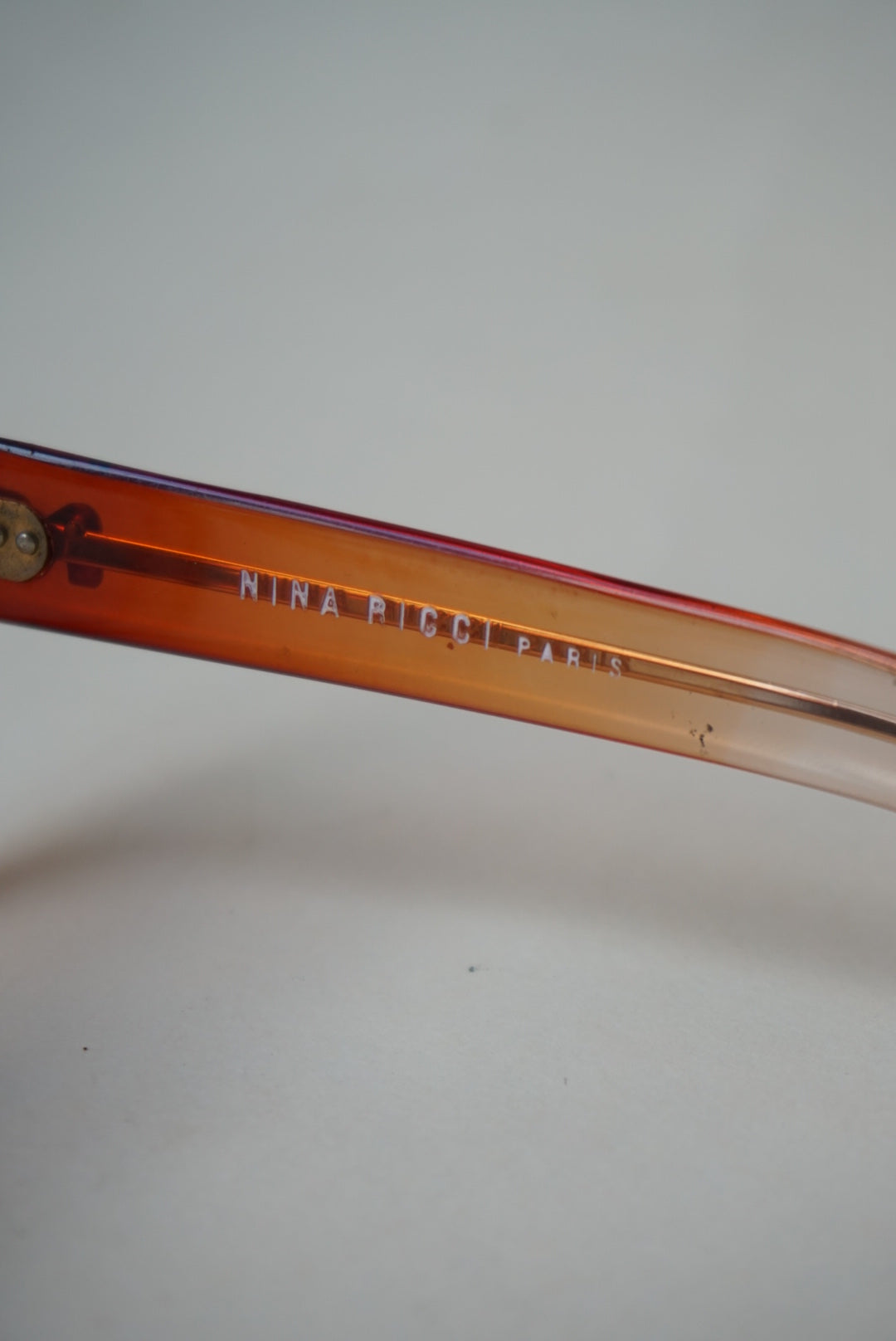 "Nina Ricci" Vintage Ombre Large Sunglasses