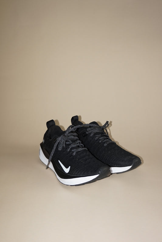 Nike ReactX Infinity Run 4 Black Sneakers - Size 7