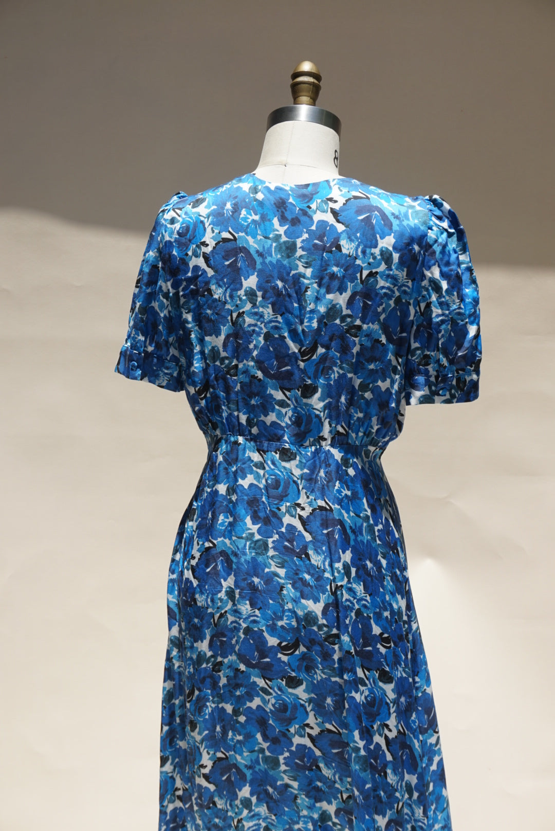 "The Kooples" Floral Short Sleeve Midi Button Down Dress - Size