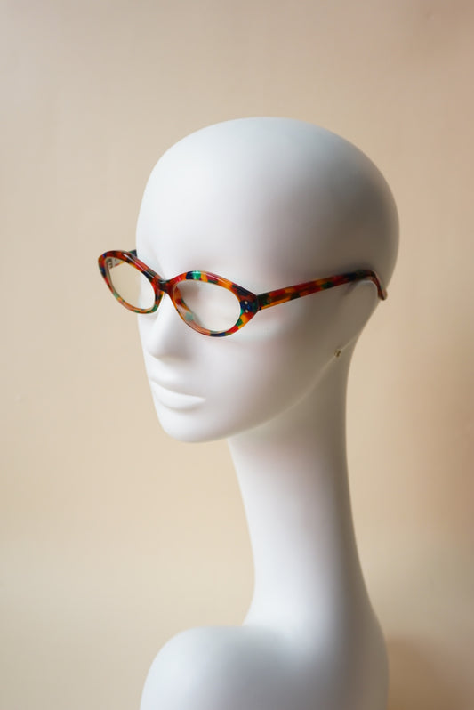 Vintage 1980 Frederic Beausoleil Butterfly Model 61 344 Glasses