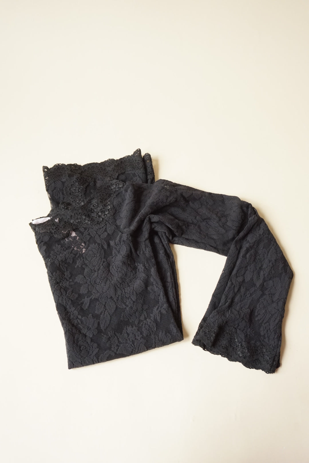 Victoria's Secret Lace Off The Shoulder Black NWT Lingerie Dress - Size Large