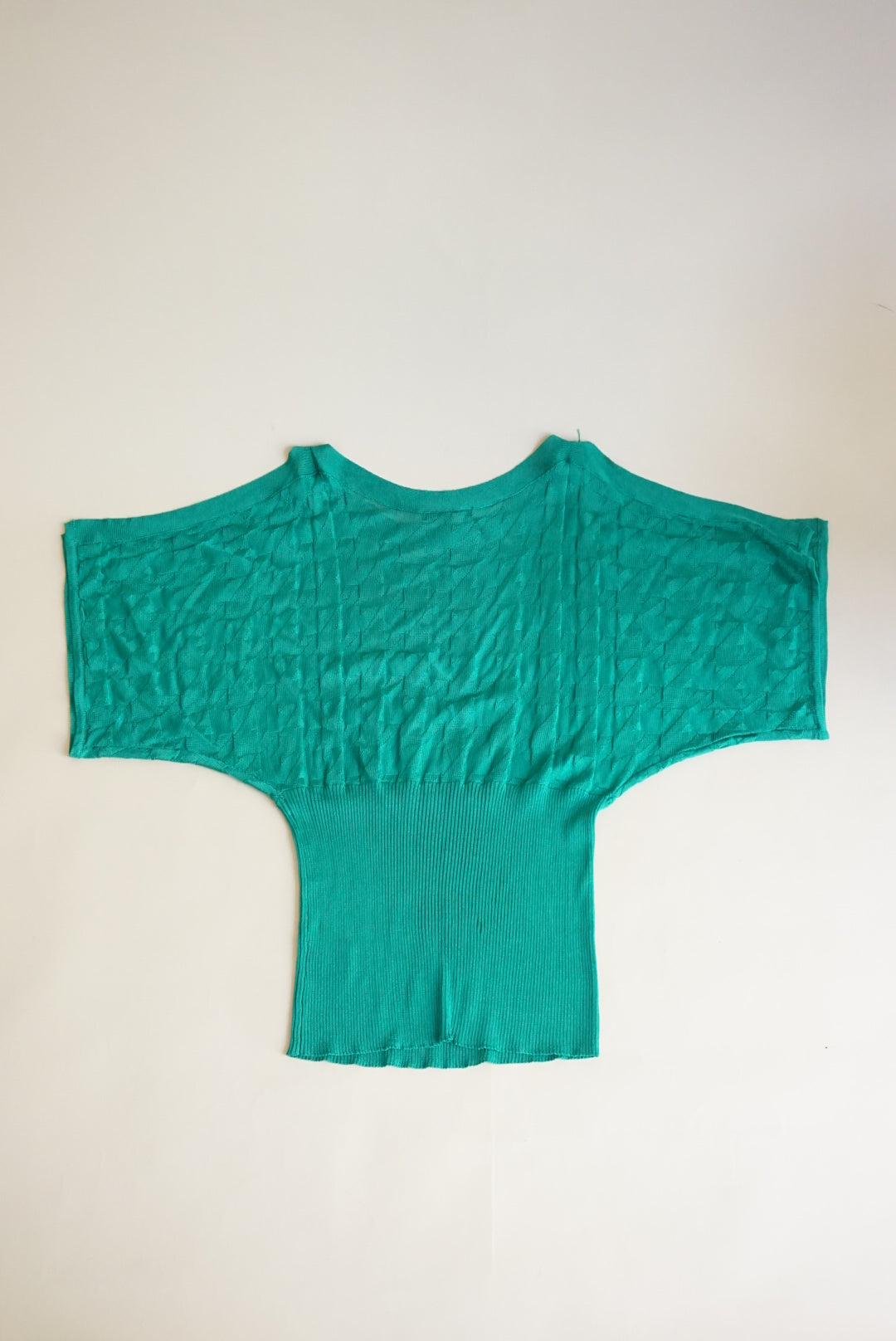 Vintage Baby Phat Teal Knit Dolman Sleeve Blouse - Size 1X