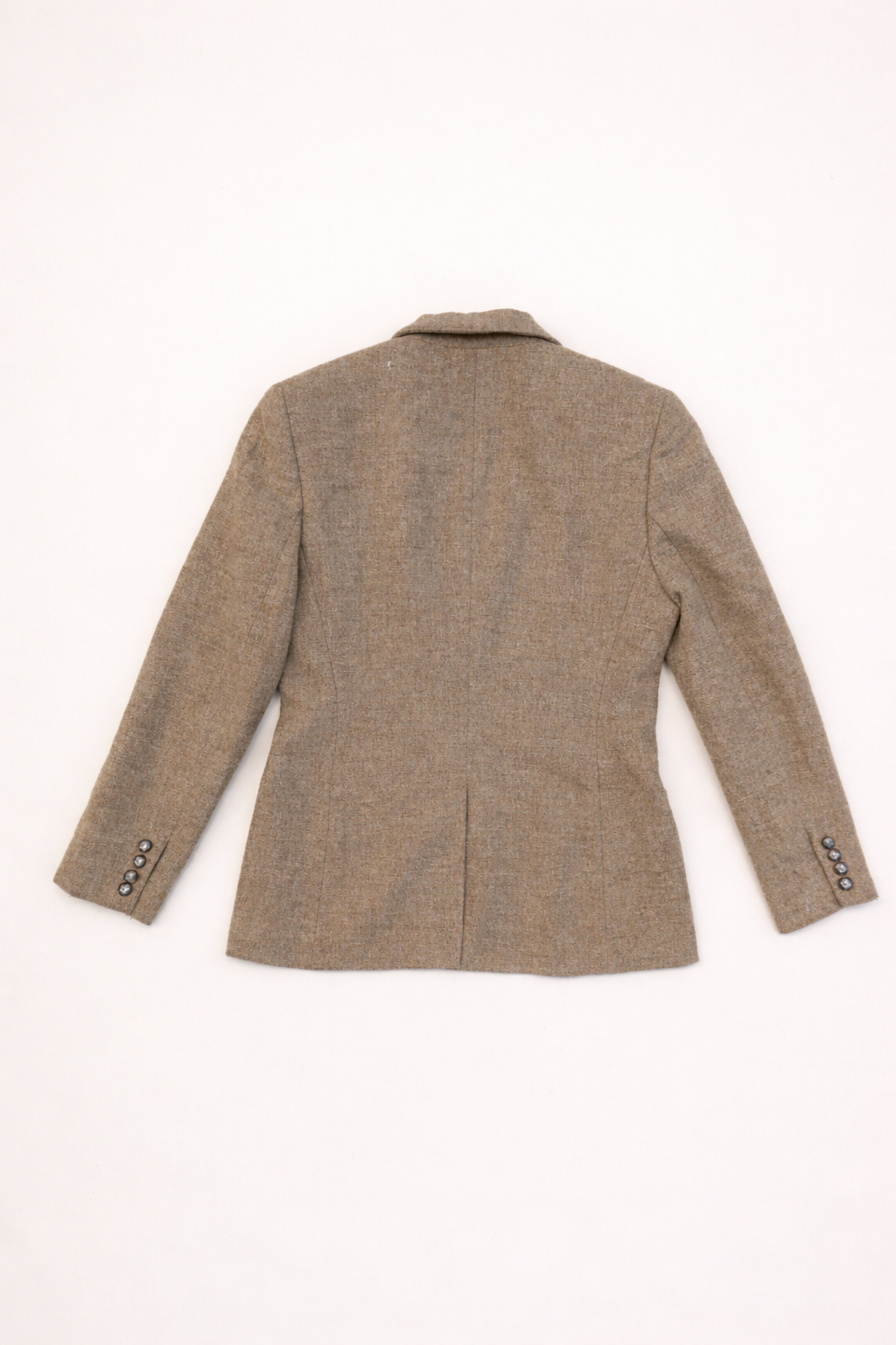 "Lauren Ralph Lauren" VTG Wool Tweed Equestrian Horse 3 Buttons Blazer - Size 4